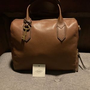 NEW Fossil Fiona Satchel Medium